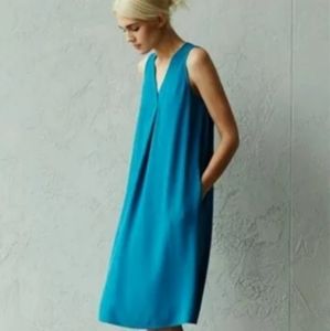 Eileen Fisher Georgette midi dress